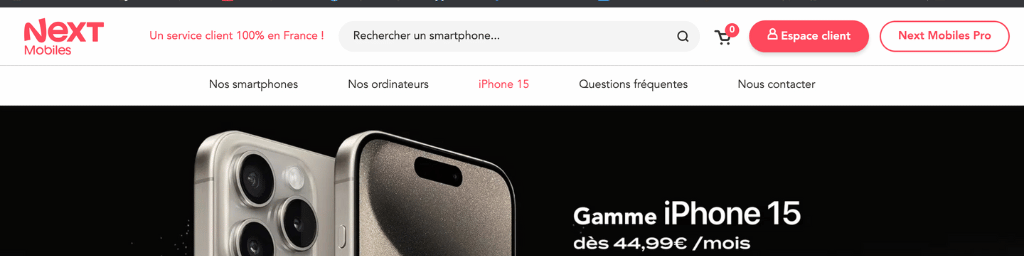 Banner von NEXT MOBILES